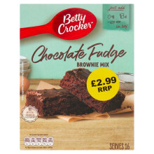 Betty Crocker Chocolate Fudge Brownie Mix 415g (Pack of 4)