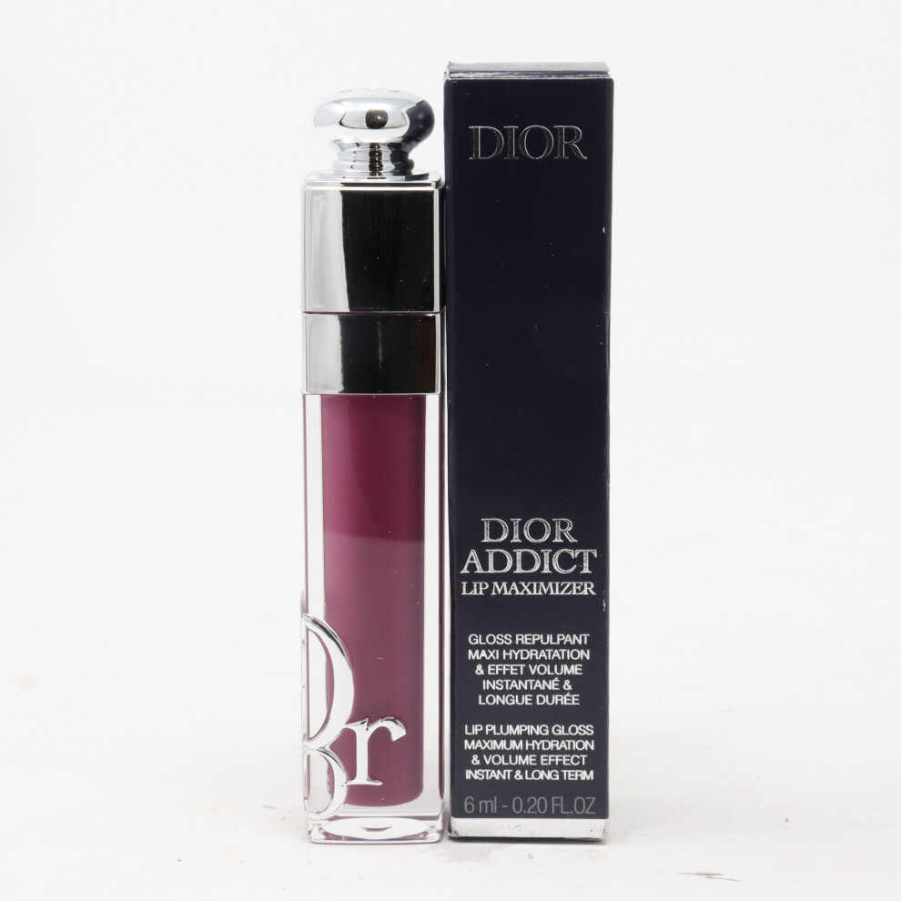 (006 Berry) Dior Addict Lip Maximizer Plumping Gloss  0.20oz/6ml New With Box