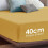 (Ochre, Super King) Extra Deep Fitted Sheets 40cm/ 16" Soft Bed Sheet 1