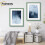 (A3 Pic (A2 Frame)) Green Picture Frame Photo Frames With White Mount Wall Art Hanging Frame Home Decor Frame 21