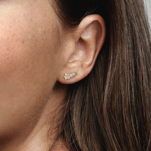 Pandora Pandora Shooting Star Pave Stud Earrings 262375C01 1