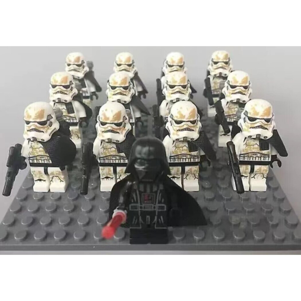 (Style O) 13Pcs Fit Lego Star Wars Empire Storm Trooper Minifigures Kids Toys