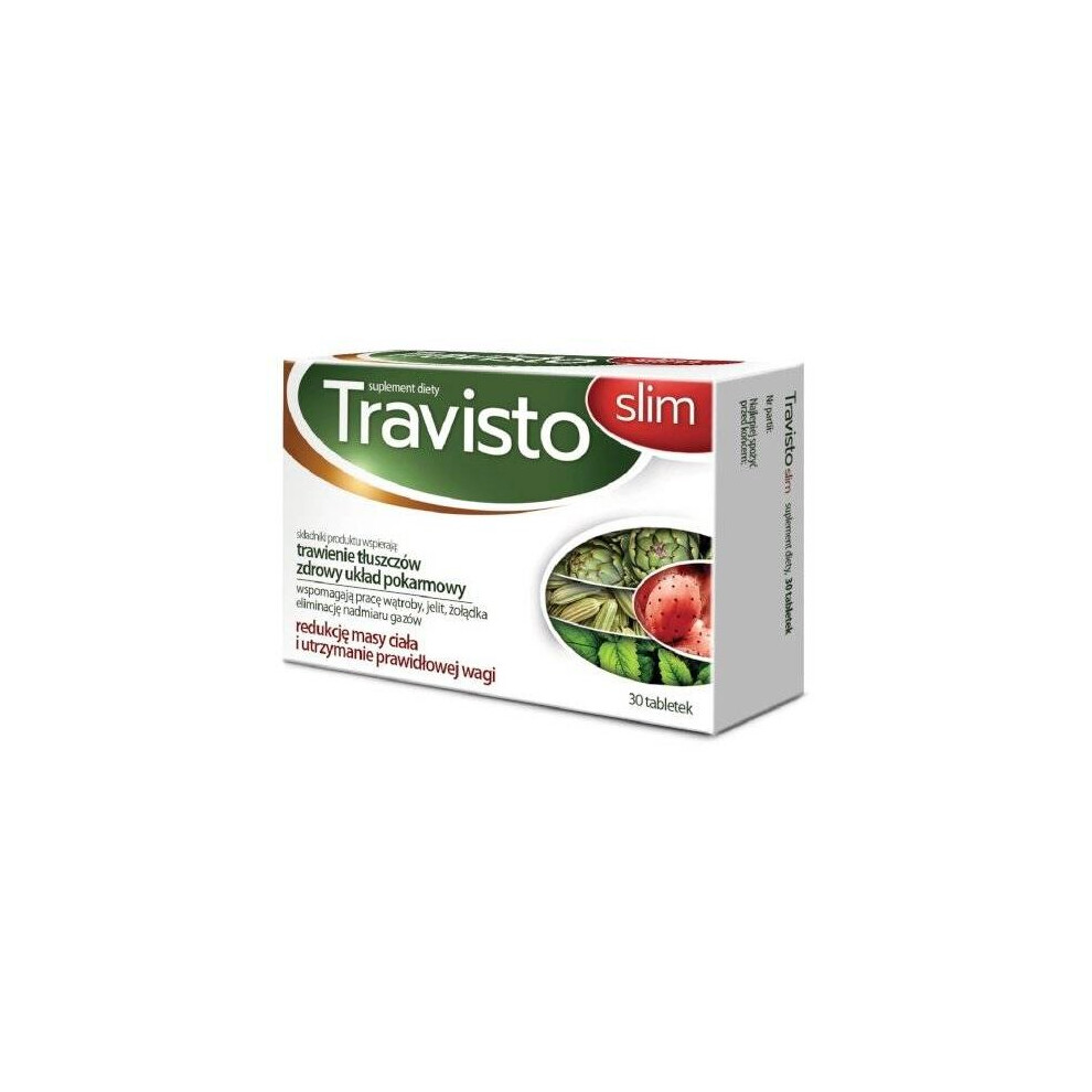TRAVISTO SLIM dietary supplement for digestion - 30 tablets