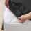 (Black, Super King) Extra Deep Fitted Sheets 40cm/ 16" Soft Bed Sheet 2