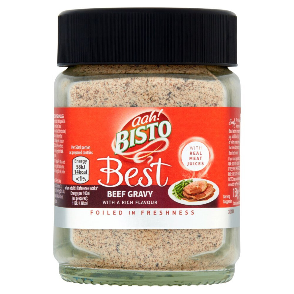 Bisto Best Beef Gravy 150g (Pack of 6)