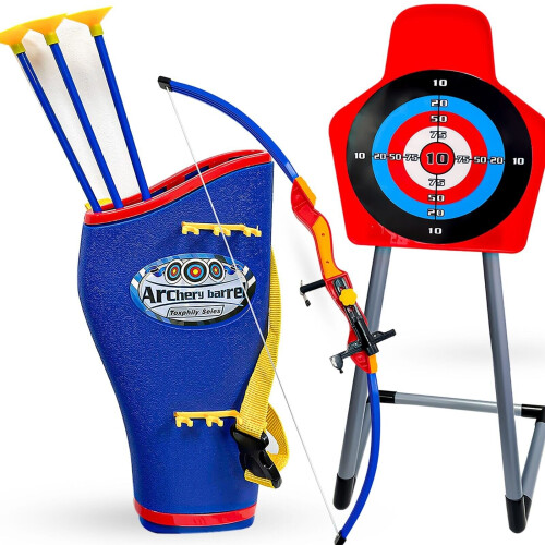 Children`s Includes Bow, Arrows and Target Board Archery Set 2