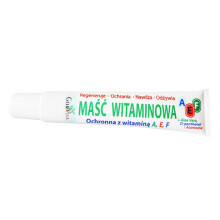 Vitamin Ointment Vit A+E+F Masc Witaminowa Ochronna Podraznienia 20ml