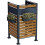 (Basic Unit) Wheelie Bin Cover Wood Effect Slats 1