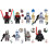 (Style D 28pcs) Star Wars Minifigures Buliding Blocks Bricks Figures Darth Vader 3