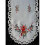 H9148-E Cardinal Round Doily, 8 in. 1