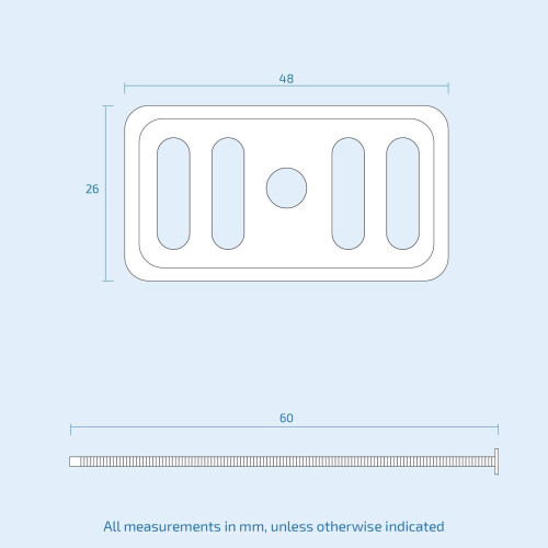 Chrome bathroom / Kitchen Basin Sink Decorative Overflow Cover Plate And Bolt 1