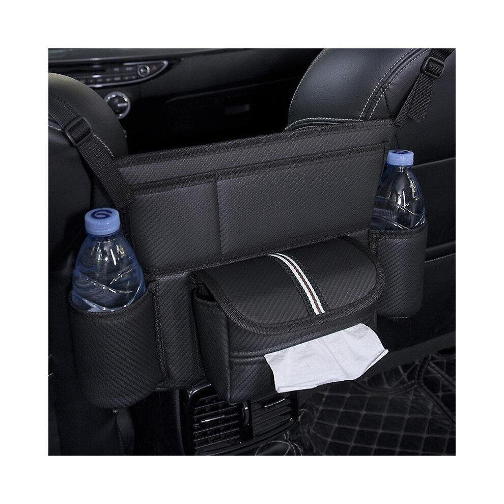Car Storage Bag Backseat Organizer Handbag Purse Holder Car Tissue Box 768611139563