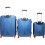 (Blue, Small (Cabin) Suitcase) Vivien Kondor ABS Hard Shell Suitcase TSA Lock 5