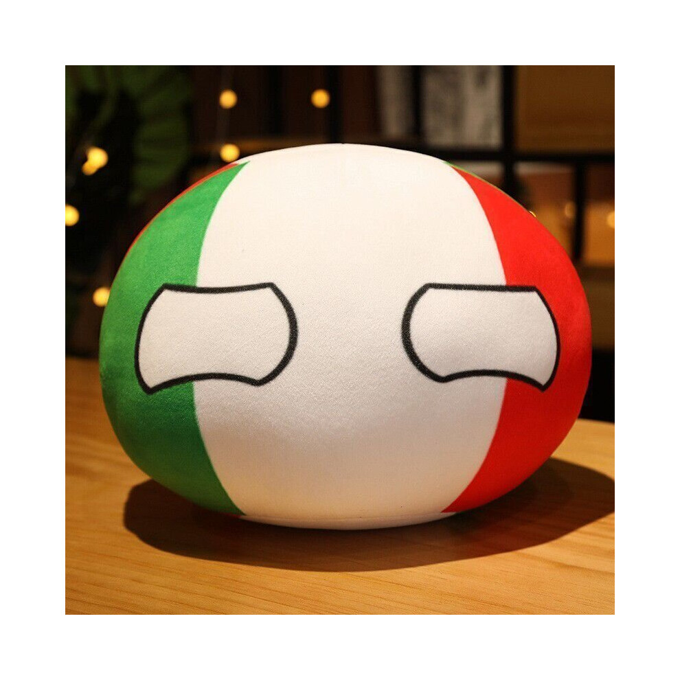 Skesrjtop ( Italy) 30Cm Plush Polandball Stuffed Toy Pendant Germany Country Ball