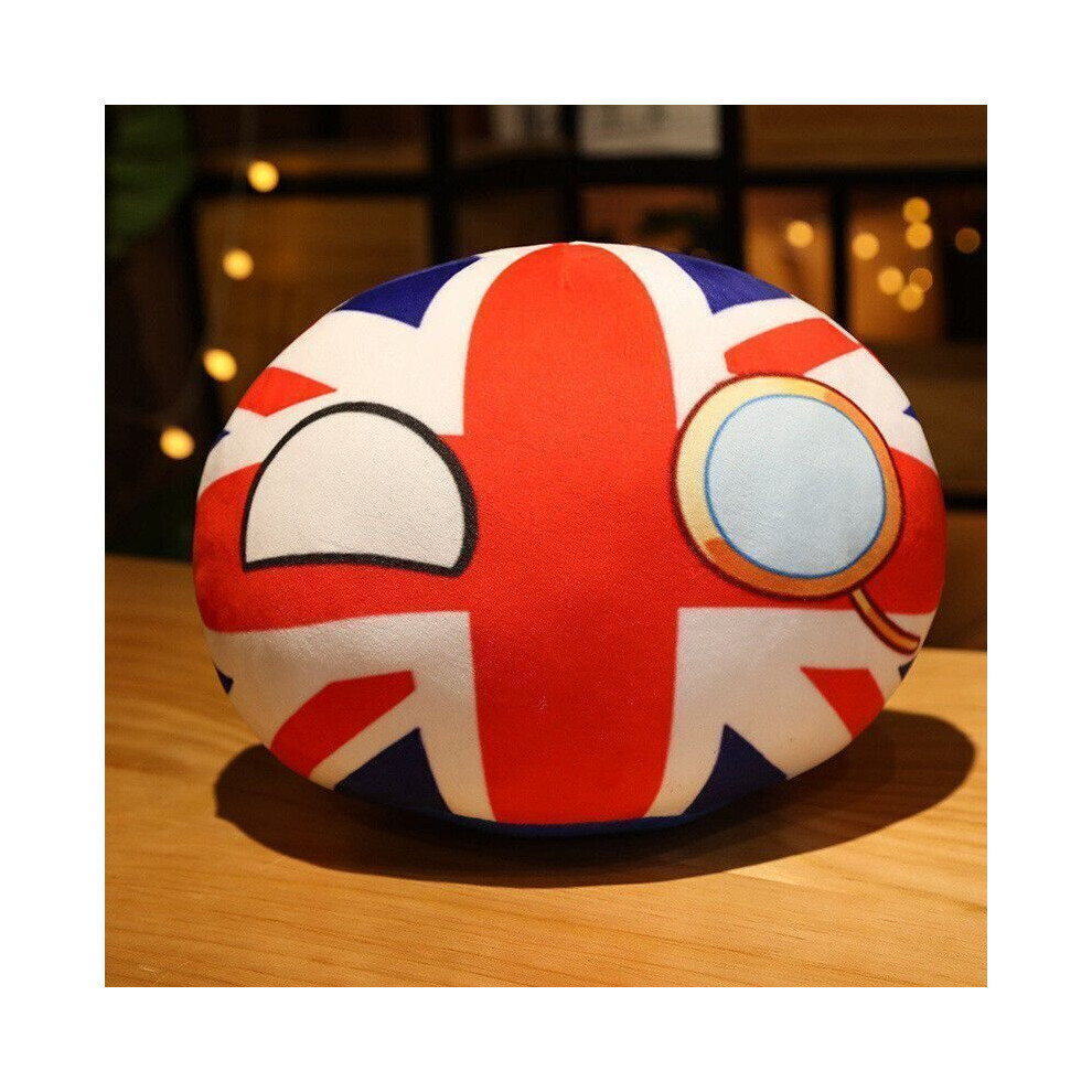 Skesrjtop ( Uk) 30Cm Plush Polandball Stuffed Toy Pendant Germany Country Ball