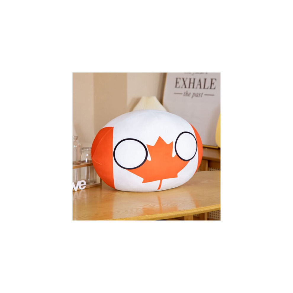 Skesrjtop ( Canada) 30Cm Plush Polandball Stuffed Toy Pendant Germany Country Ball