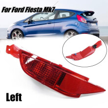 Left Rear Bumper Reflector for Ford Fiesta MK7 2009 On Tail Fog Light Lamp Lens