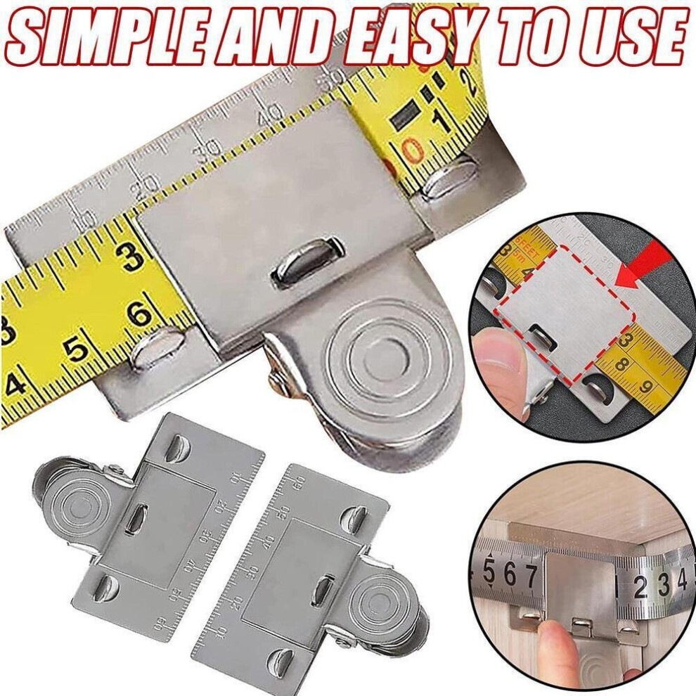 Measuring Tape Clip Tape Measuring-Tool Measure Aid Clip Positioning 961043169270