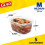 GladWare Contenants Soup & Salad, 24 Oz, 5 Compte, Rectangle Moyen 5