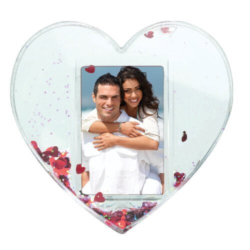 Neil Enterprises Inc. Heart Photo Snow Globe