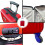 (Red, Small (Cabin) Suitcase) Vivien Kondor ABS Hard Shell Suitcase TSA Lock 3