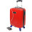 (Red, Small (Cabin) Suitcase) Vivien Kondor ABS Hard Shell Suitcase TSA Lock 1