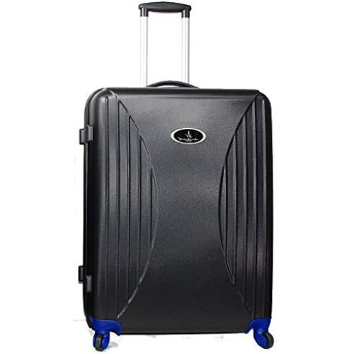 (Black, Large Suitcase) Vivien Kondor ABS Hard Shell Suitcase TSA Lock