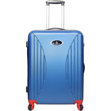 (Blue, Small (Cabin) Suitcase) Vivien Kondor ABS Hard Shell Suitcase TSA Lock