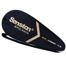 Senston unisex tennisracket tcker enkel tennisracketvska med justerbar axelrem.