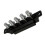 FITS COOKER HOOD 5 PUSH BUTTON SWITCH SET 4