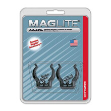 Maglite Black Univerzln montn drky pro svtilnu C-Cell 2 ks