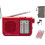 Taschenradio mit FM/AM Rot 3