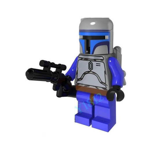 (Jango Fett) Star Wars Custom Mini Figures Fit Lego Sets