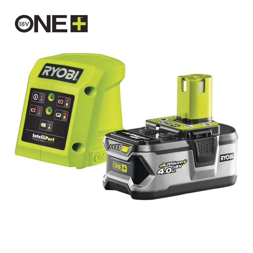 Ryobi RC18115-140 18V ONE+ Lithium 1x 4.0Ah Battery & 1.5A Charger Kit