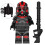 (Clone Trooper Heavy Gun Red/Black) Star Wars Custom Mini Figures Fit Lego Sets 1