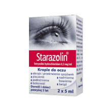 STARAZOLIN immediate relief for irritated eyes - 2x5ml