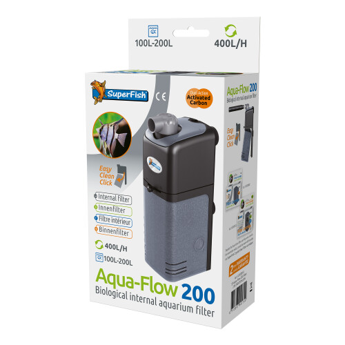 SuperFish Superfish Aqua Flow Filter 200 Aquaflow Internal Aquarium Filter 2