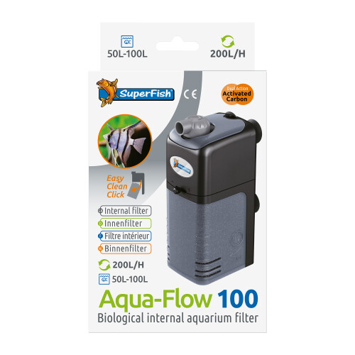 SuperFish Superfish Aqua Flow 100 Aquaflow Internal Aquarium Filter 1