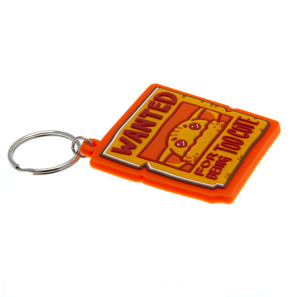 Star Wars Star Wars: The Mandalorian Pvc Keyring Wanted Multicoloured