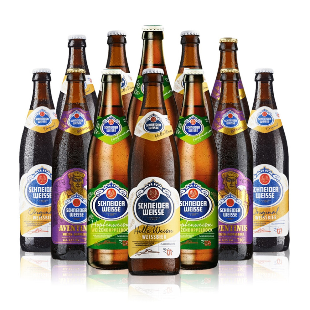 Schneider Weisse German Wheat Beer Mixed Case 500ml Bottles (12 Pack)