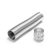 Selkirk Corporation 1730010 3 Inch X 10' Selkirk Gas Relining Flexi-liner Extension Piece Aluminum