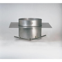 Homesaver 14956 6 Inch HomeSaver Windbeater Stainless Steel Adaptor For Masonry Flue Tile