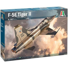 Italeri -2827 F-5E Tiger II Kit modello in scala 1:48 Modello in plastica Assemblaggio Modellismo 2827S