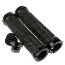 (Black) Mountain Bike Bicycle Cycling Soft Handlebar Grips