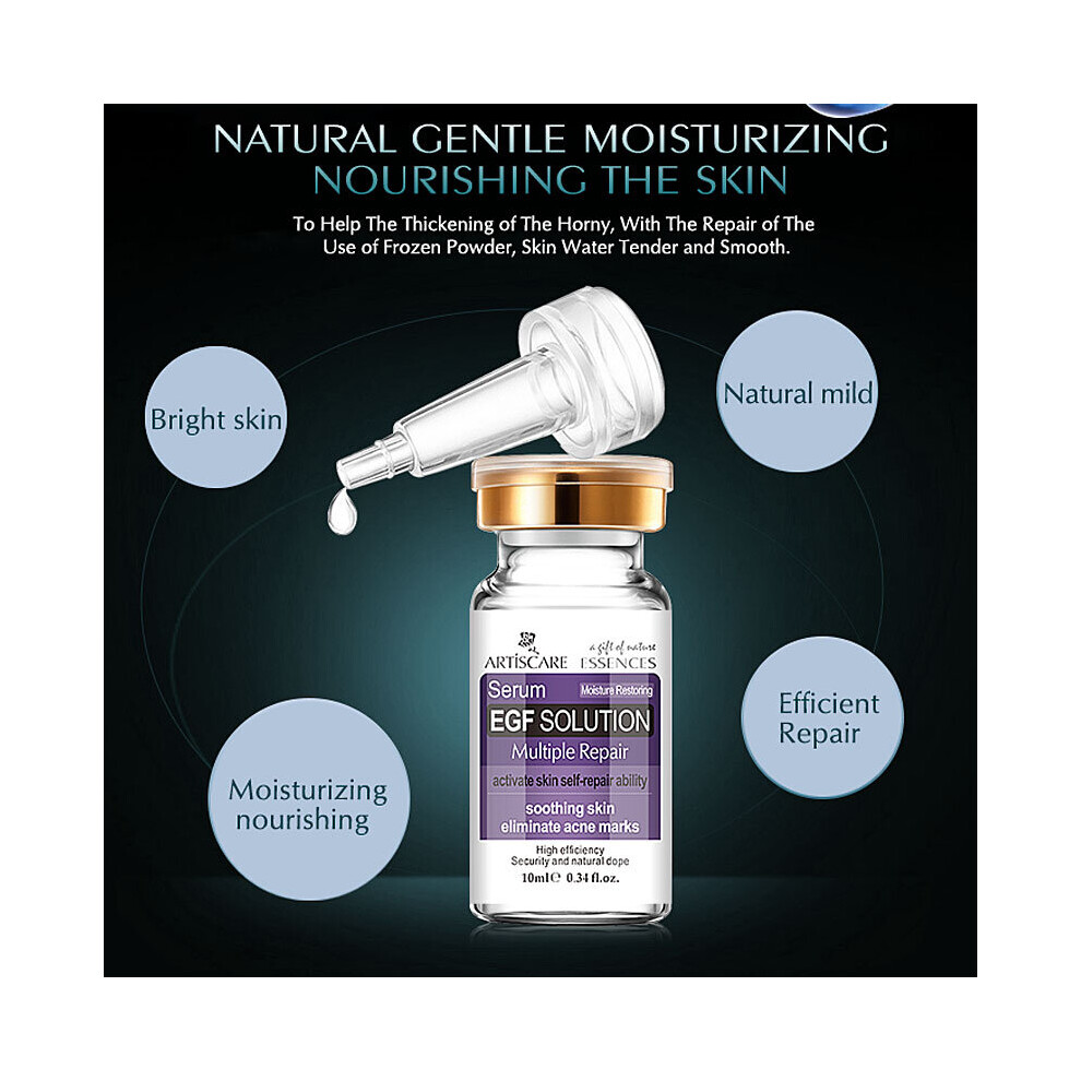 Yetp Star Korean Egf Serum - Epidermal Growth Factor Moisturizing Skincare For Acne Scars, Wrinkles, Spots & Dry Skin Repair