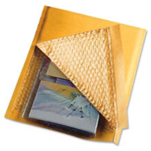 Sealed Air SEL55536 Cushioned Mailers- No. 5- Gold