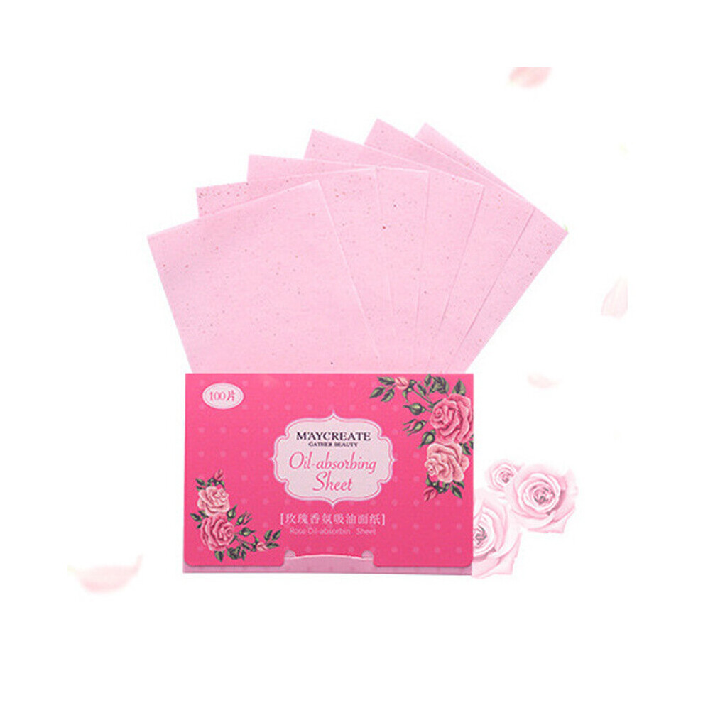 Yetp Star ( B) 100Pc/Pack Oil Control Face Absorbent Paper Face Oil Control Cleaning Wipes Absorbing Sheet Oily Matting Tissue