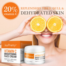 50ml VC Moisturizing Cream Brighten Skin Fade Dark Spots Anti-Aging Firming Whitening Vitamin C Cream