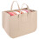 (Beige) Vinsani 2 Pack Felt Multifunctional Storage Basket 6