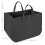 (Black) Vinsani 2 Pack Felt Multifunctional Storage Basket 5